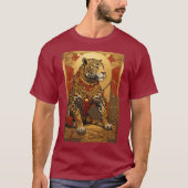Golden Guardians: The Jaguar Lion Collection" T-Shirt (Vorderseite)