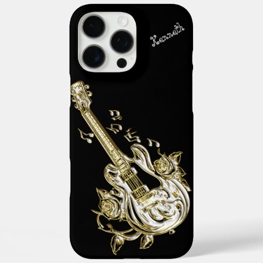 Golden Guitar kreiert Radiant Harmonie Case-Mate iPhone Hülle (Rückseite)