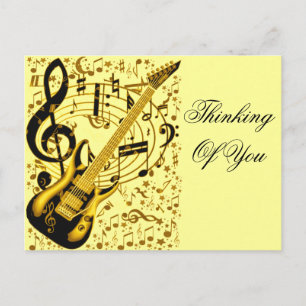 Golden Guitar_ Postkarte