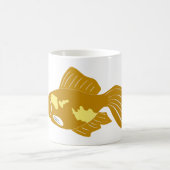 Golden Guppy Fish Niedlich Tropical Aquarium Fisch Kaffeetasse (Mittel)