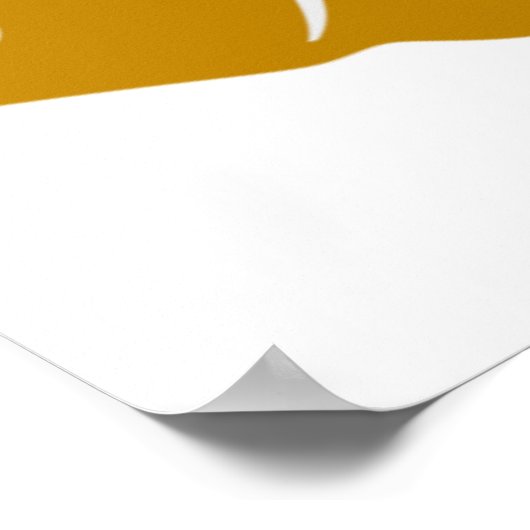 Golden Guppy Fish Niedlich Tropical Aquarium Fisch Poster (Ecke)