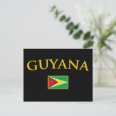 Golden Guyana Postkarte (Stehend Vorderseite)