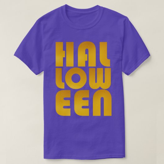 Golden Halloween T-Shirt (Design vorne)