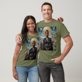Golden Halo Desert Queen Art Shirt (Unisex)