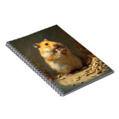 Golden Hamster Notebook Notizblock (Rechte Seite)