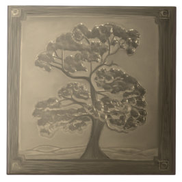 Golden Handwerker Oak Tree Keramik Tile Fliese