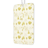 Golden Happy New Year Pattern Autolufterfrischer (Links)