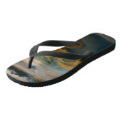 Golden Harmony Badesandalen (Schrägansicht)