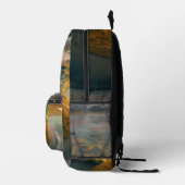 Golden Harmony Bedruckter Rucksack (Rechts)