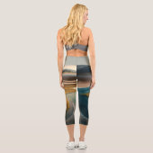 Golden Harmony Capri Leggings (Rückseite)