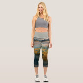 Golden Harmony Capri Leggings (Vorderseite)