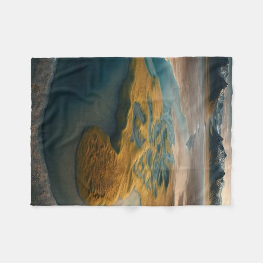 Golden Harmony Fleecedecke (Vorderseite (Horizontal))