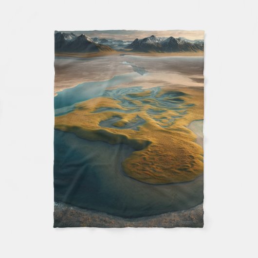 Golden Harmony Fleecedecke (Vorderseite)