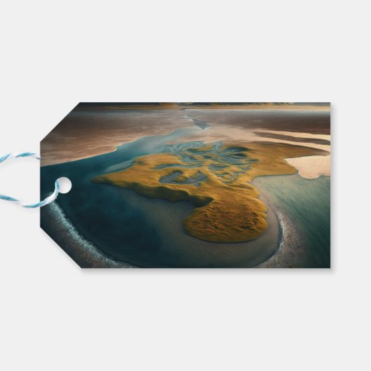 Golden Harmony Geschenkanhänger (Rückseite Horizontal)