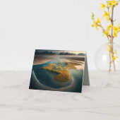 Golden Harmony Karte (Gelbe Blume)