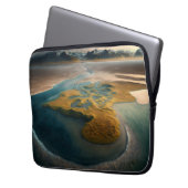 Golden Harmony Laptopschutzhülle (Vorderseite Links)