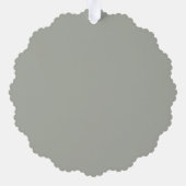 Golden Harmony Ornament Karte (Rückseite)