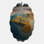 Golden Harmony Ornament Karte (Rechts)