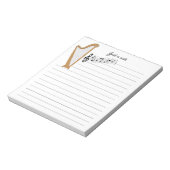 Golden Harn Note Pad Notizblock (Rotiert)
