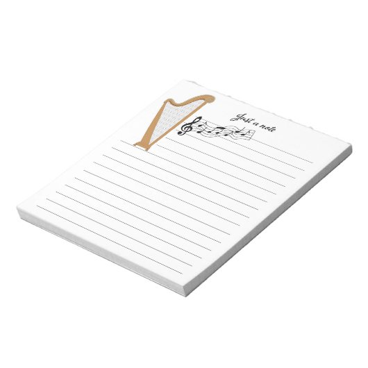 Golden Harn Note Pad Notizblock (Rotiert)