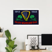 Golden Harp - Matchbox Print - Czech Wall Art Poster (Heimbüro)