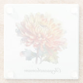 Golden Harvest Chrysanthemum, Brauch Glasuntersetzer (Rückseite)