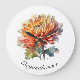 Golden Harvest Chrysanthemum, Brauch Große Wanduhr