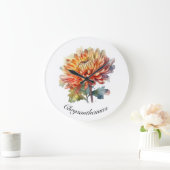 Golden Harvest Chrysanthemum, Brauch Große Wanduhr (Zuhause)