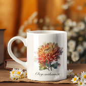 Golden Harvest Chrysanthemum, Brauch Jumbo-Tasse