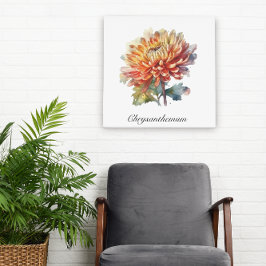 Golden Harvest Chrysanthemum, Brauch Poster
