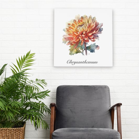 Golden Harvest Chrysanthemum, Brauch Poster