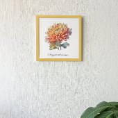 Golden Harvest Chrysanthemum, Brauch Poster