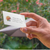 Golden Harvest Chrysanthemum, Brauch Visitenkarte