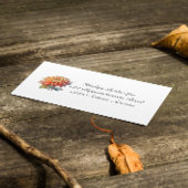 Golden Harvest Chrysanthemum, Brauch Visitenkarte