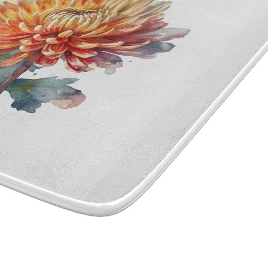 Golden Harvest Chrysanthemum Schneidebrett (Ecke)