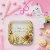 Golden Harvest Erntedank Paper Teller (Party)