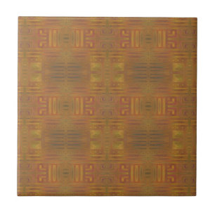 Golden Haze Abstrakt Tile Fliese