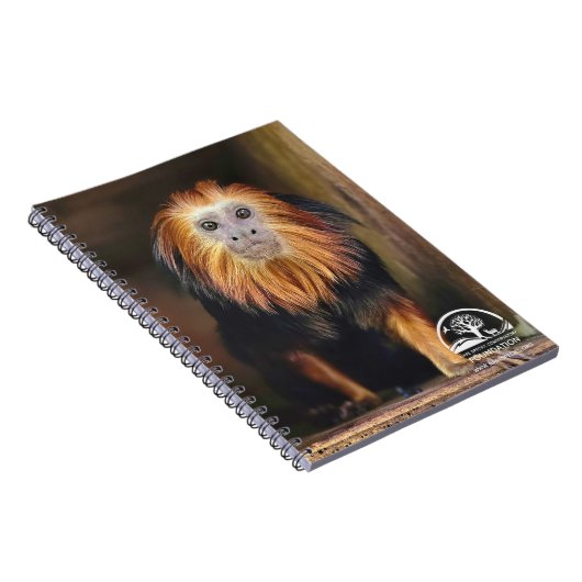 Golden Headed Lion Tamarin Notizblock (Rechte Seite)