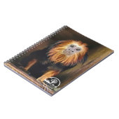 Golden Headed Lion Tamarin Notizblock (Linke Seite)