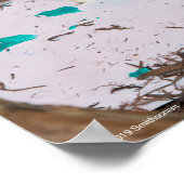 Golden-Headed Löwe Tamarin Malerei Poster (Ecke)