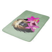 Golden-Headed Löwe Tamarin Monkey Badematte (Schrägansicht)