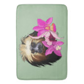 Golden-Headed Löwe Tamarin Monkey Badematte (Vorderseite Vertikal)