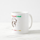 Golden Hearend Friend | Amico dal Cuore d'Oro Kaffeetasse (VorderseiteRechts)