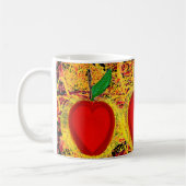 Golden Heart Äpfel Kaffeetasse (Links)