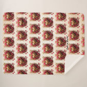 "Golden Heart Beats" Sherpadecke (Vorderseite (Horizontal))