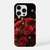 Golden Heart Elegant Case – iPhone 15 Pro Valentin Hülle (Rückseite)
