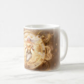 Golden Heart Through Time Enchantment Mug Kaffeetasse (VorderseiteRechts)