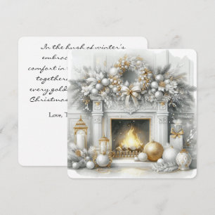 Golden Hearth & Holiday Grace Feiertagskarte