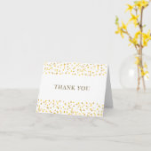 Golden Hearts Vielen Dank Karte (Gelbe Blume)