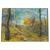 Golden Herbst in einem Eichenhain Große Geschenktüte (Vorderseite)